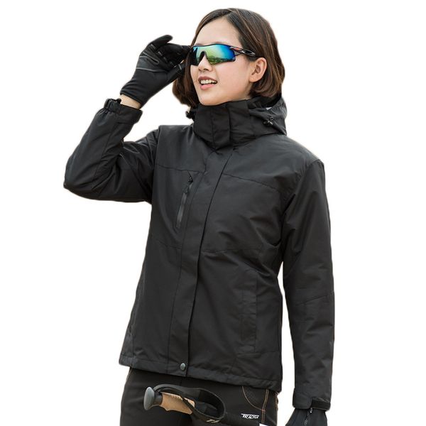 winter jacket 2 pieces fleece jackets hiking waterproof windproof thermal outdoor camping coats jacket women, Blue;black
winter jacket 2 pieces fleece jackets hiking waterproof windproof thermal outdoor camping coats jacket women, Blue;black