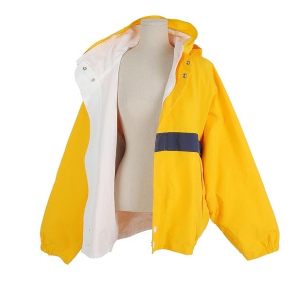 double-sided wear patchwork hooded windbreaker jackets 2018 autumn hip hop streetwear zip up track casual jackets, Black;brown
double-sided wear patchwork hooded windbreaker jackets 2018 autumn hip hop streetwear zip up track casual jackets, Black;brown