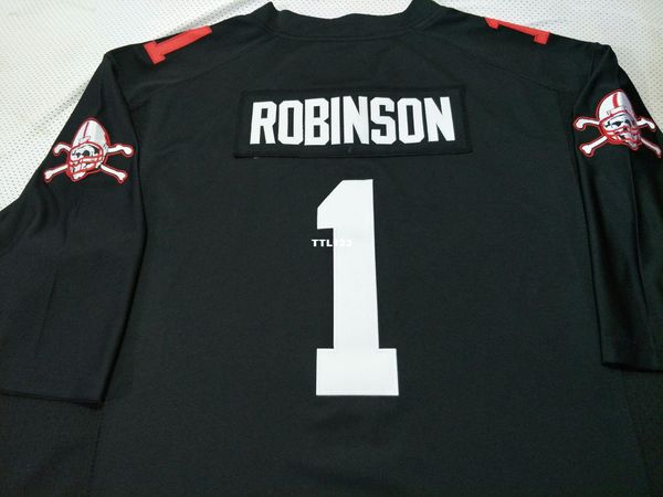 new nebraska cornhuskers #1 black wandale robinson real embroidery college football jersey size s-4xl or custom any name or number jersey, Black;red
new nebraska cornhuskers #1 black wandale robinson real embroidery college football jersey size s-4xl or custom any name or number jersey, Black;red