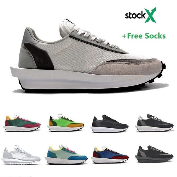 sacai x ldv waffle daybreak running shoes trainers mens ldwaffle women designer tripe black white red sports sneakers 5.5-11 
sacai x ldv waffle daybreak running shoes trainers mens ldwaffle women designer tripe black white red sports sneakers 5.5-11
