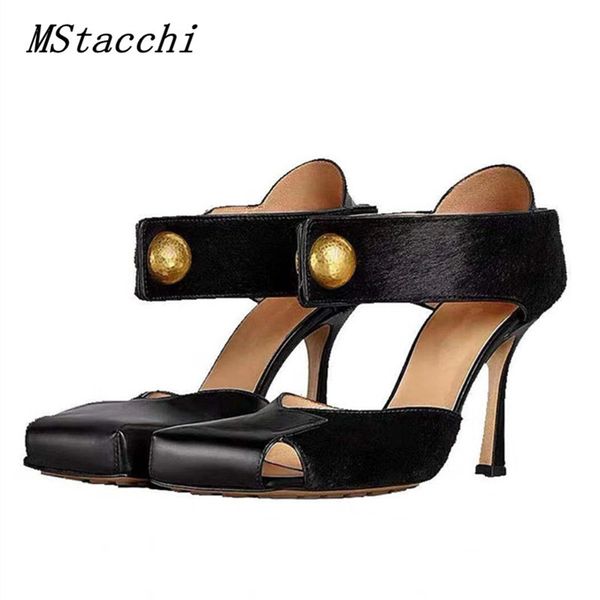 mstacchi 2020 horsehair hollow out runway shoes woman party shoes gold metal buckle single shoe squared toe retro fashion sapato t200525, Black
mstacchi 2020 horsehair hollow out runway shoes woman party shoes gold metal buckle single shoe squared toe retro fashion sapato t200525, Black