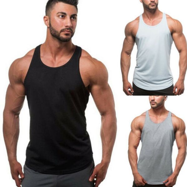 stylish men o-neck simple sleeveless solid slim fit tank gym bodybuilding sport fitness workout vest clothing l-xxl, White;black
stylish men o-neck simple sleeveless solid slim fit tank gym bodybuilding sport fitness workout vest clothing l-xxl, White;black