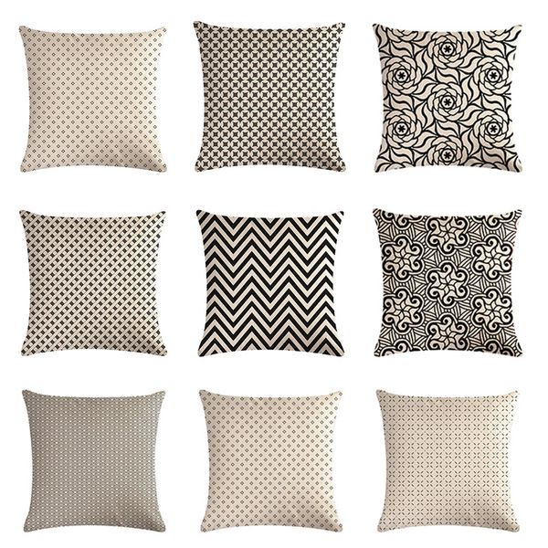 geometry cushion cover pillowcase 45x45cm cotton linen black and white throw pillow cover home decor for sofa pillowcase
geometry cushion cover pillowcase 45x45cm cotton linen black and white throw pillow cover home decor for sofa pillowcase