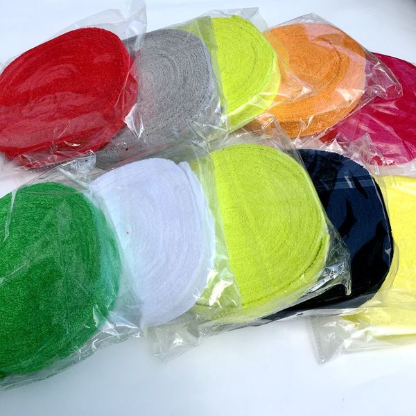 10m cotton tower badminton rackets over gripswraps anti-skid sweat absorbed glue taps tennis racquet towel overgrip 10 colors, Yellow;black
10m cotton tower badminton rackets over gripswraps anti-skid sweat absorbed glue taps tennis racquet towel overgrip 10 colors, Yellow;black