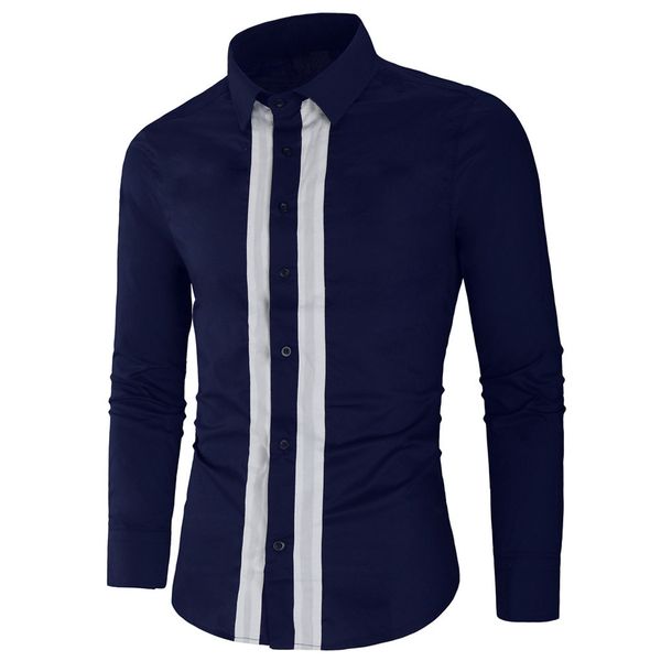 dropshipping fashion mens needle show autumn long sleeve casual fit buttons round blouse casual dress women korea style, White;black
dropshipping fashion mens needle show autumn long sleeve casual fit buttons round blouse casual dress women korea style, White;black