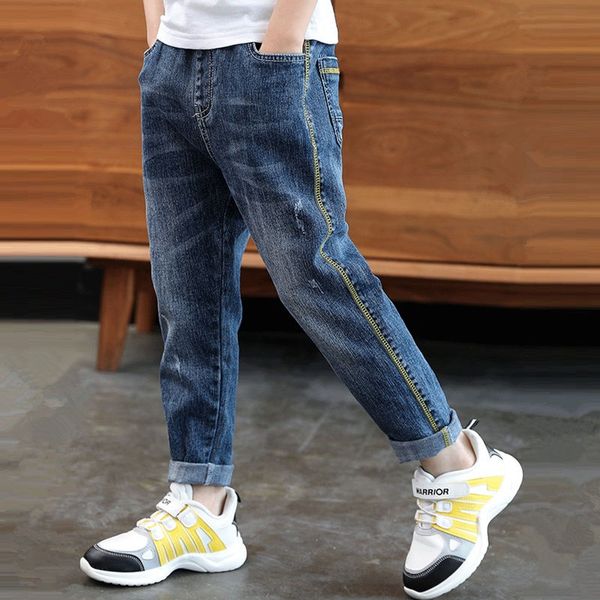 kids boys jeans classic denim pants teenagers boys pencil leggings slim straight jeans children casual trousers y62, Blue
kids boys jeans classic denim pants teenagers boys pencil leggings slim straight jeans children casual trousers y62, Blue
