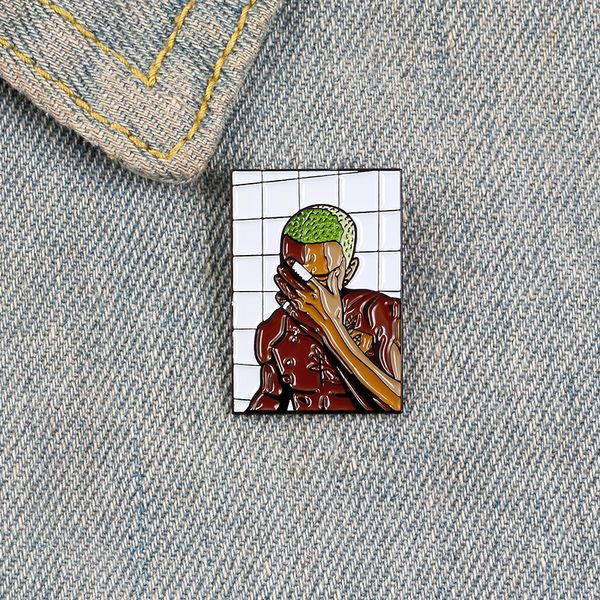 singer album enamel pins brooches for women injured man star badges frank ocean lapel pin clothes jackets backpack jewelry gift for friend, Gray
singer album enamel pins brooches for women injured man star badges frank ocean lapel pin clothes jackets backpack jewelry gift for friend, Gray
