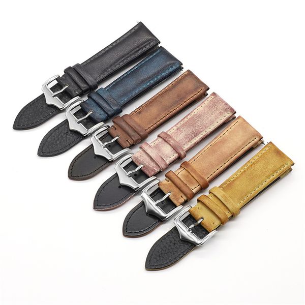 the new wrapping retro designer strap luxury first layer leather hand-painted retro strap feels super good 20mm 22mm two specifications, Black;brown
the new wrapping retro designer strap luxury first layer leather hand-painted retro strap feels super good 20mm 22mm two specifications, Black;brown