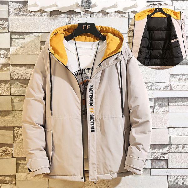 brand winter jacket men casual thick cotton short parkas down jacket men fashion warm winter coat puffer plus size, Tan;black
brand winter jacket men casual thick cotton short parkas down jacket men fashion warm winter coat puffer plus size, Tan;black