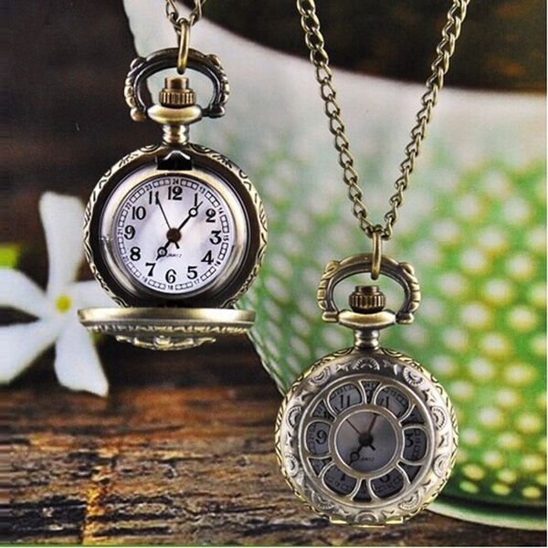 fashion vintage retro bronze quartz pocket watch pendant chain necklace watch clock for men women 2018 relojes luxury, Slivery;brown
fashion vintage retro bronze quartz pocket watch pendant chain necklace watch clock for men women 2018 relojes luxury, Slivery;brown