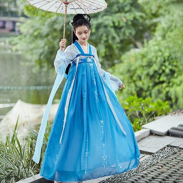 blue embroidery hanfu women dance costumes chinese folk fairy dress festival rave outfit singer performance clothing dc4096, Black;red
blue embroidery hanfu women dance costumes chinese folk fairy dress festival rave outfit singer performance clothing dc4096, Black;red