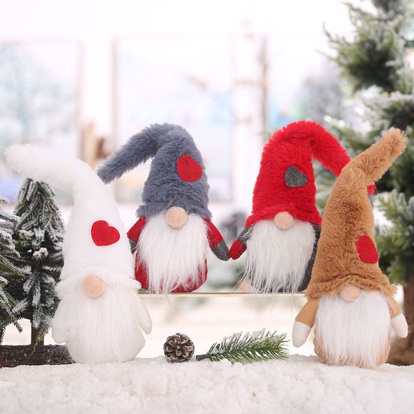 1pcs white beard santa claus heart plush dolls christmas ornament xmas decor new year gift present home party decoration 62674
1pcs white beard santa claus heart plush dolls christmas ornament xmas decor new year gift present home party decoration 62674