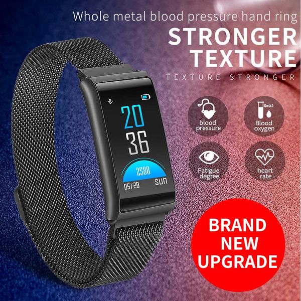 man smart bracelet heart rate monitor waterproof watch women smartwatch calorie pedometer wrist men watch intelligent digital, Slivery;brown
man smart bracelet heart rate monitor waterproof watch women smartwatch calorie pedometer wrist men watch intelligent digital, Slivery;brown
