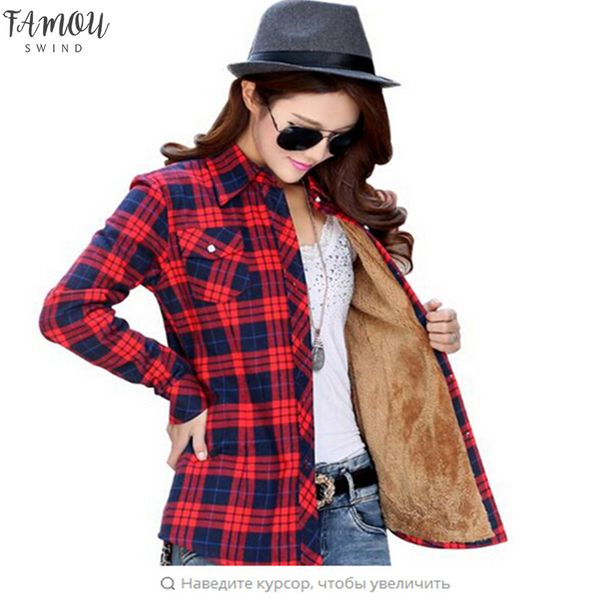 2020 New Velvet Loch Warm Womens Plaid Shirt Cotton Full Sleeve Blouse Shirt Blusa Feminina Camisas Womens Ladies Casual, White
2020 New Velvet Loch Warm Womens Plaid Shirt Cotton Full Sleeve Blouse Shirt Blusa Feminina Camisas Womens Ladies Casual, White