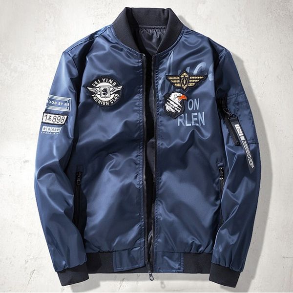 mens flight bomber pilot jacket tactical coat motorcycle outwear 2020 spring men streetwear hip hop jackets 5xl 6xl 7xl, Black;brown
mens flight bomber pilot jacket tactical coat motorcycle outwear 2020 spring men streetwear hip hop jackets 5xl 6xl 7xl, Black;brown