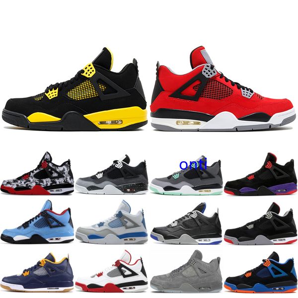 4 4s basketball shoes mens thunder raptor military blue tattoo trainer mens designer sneakers sport shoes us 7-13, Black
4 4s basketball shoes mens thunder raptor military blue tattoo trainer mens designer sneakers sport shoes us 7-13, Black