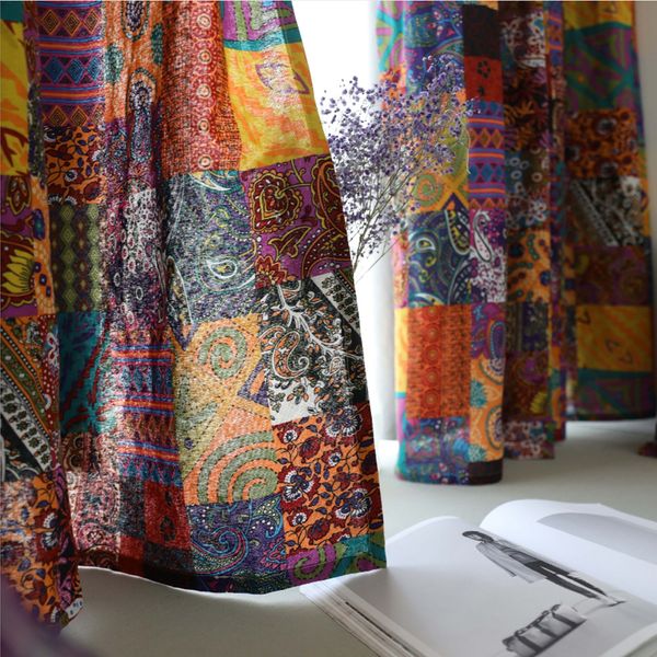 cotton bohemia retro design curtain for bedroom kitchen curtains window door decoration
cotton bohemia retro design curtain for bedroom kitchen curtains window door decoration
