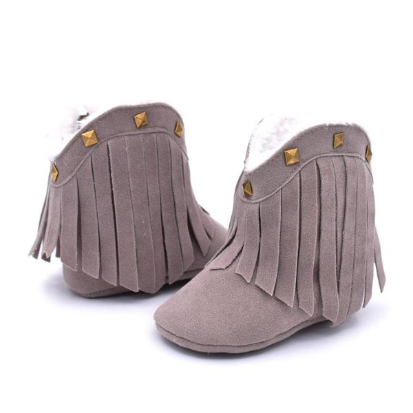 fashion rock studs rivet baby girl boots tassel shoes winter infant toddler first walkers kids plush fur gray pink fuchia brown, Black;grey
fashion rock studs rivet baby girl boots tassel shoes winter infant toddler first walkers kids plush fur gray pink fuchia brown, Black;grey