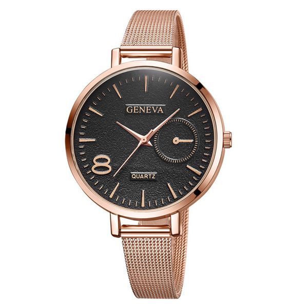 women's quartz watch luxury mesh steel strap life waterproof ladies gift clock horloges vrouwen relogio masculino, Slivery;brown
women's quartz watch luxury mesh steel strap life waterproof ladies gift clock horloges vrouwen relogio masculino, Slivery;brown