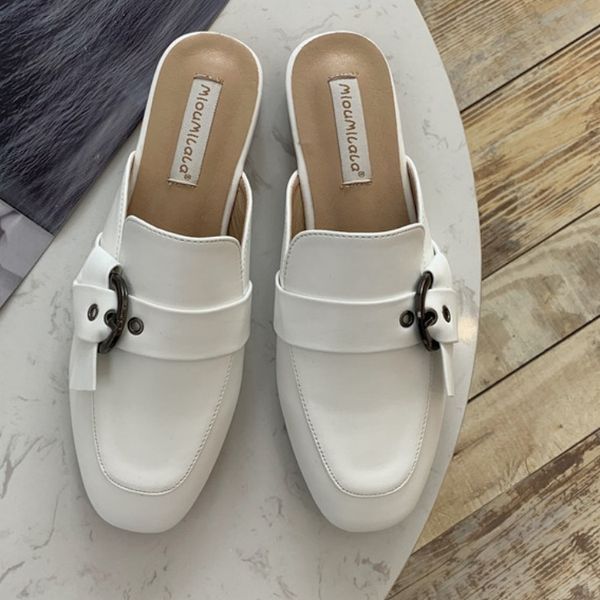 female shoes slippers flat slides shose women 2020 rome pu spring basic hoof heels rubber fabric shoes slippers, Black
female shoes slippers flat slides shose women 2020 rome pu spring basic hoof heels rubber fabric shoes slippers, Black