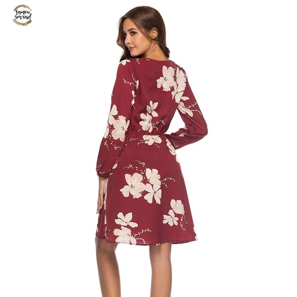 boho floral print chiffon dress women cross v neck long sleeve midi dress lady 2019 summer elegant vestidos female, Black;gray
boho floral print chiffon dress women cross v neck long sleeve midi dress lady 2019 summer elegant vestidos female, Black;gray
