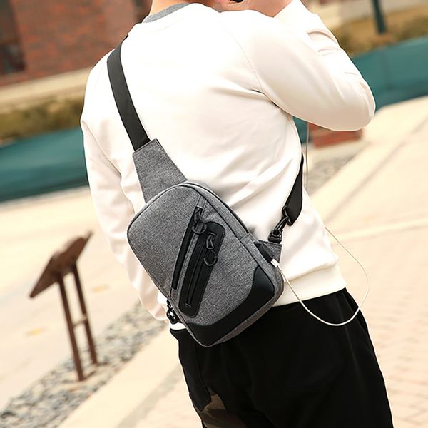 maison fabre men's fashion casual outdoor sports chest bag usb charge shoulder messenger bag men's in hand dropshipping 711#
maison fabre men's fashion casual outdoor sports chest bag usb charge shoulder messenger bag men's in hand dropshipping 711#