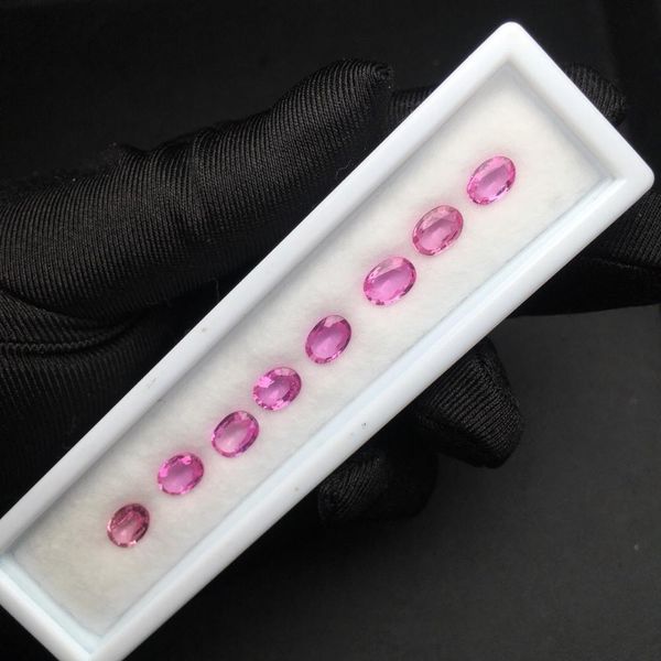 pink sapphire 6.47ct unheat pink orange natural padparadscha sapphire gems loose gemstones loose stones, Black 
pink sapphire 6.47ct unheat pink orange natural padparadscha sapphire gems loose gemstones loose stones, Black