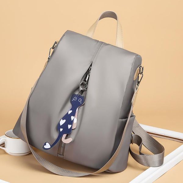 women's anti-theft backpack fashion travel shoulder bag with pendant fashion zipper ladies backpack student schoolbag
women's anti-theft backpack fashion travel shoulder bag with pendant fashion zipper ladies backpack student schoolbag