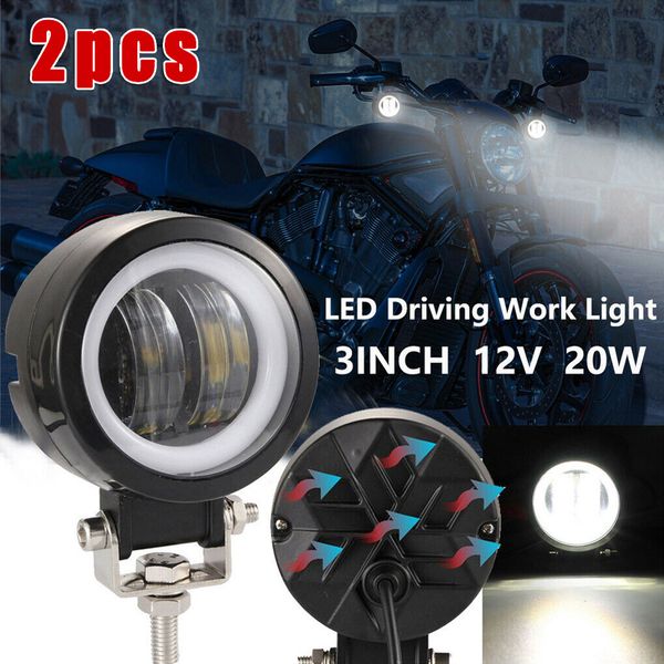 2pc dc12v car motorcycle off-road round led driving work spot light fog lamp 6500k car motorcycle off-road led headlight
2pc dc12v car motorcycle off-road round led driving work spot light fog lamp 6500k car motorcycle off-road led headlight