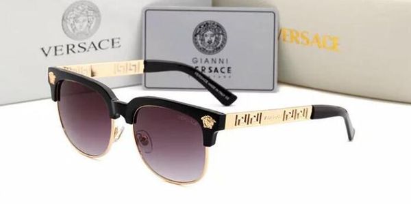 1pcs classic pilot sunglasses designer brand mens womens sun glasses eyewear gold metal grglass lenses brown cas 2166, White;black
1pcs classic pilot sunglasses designer brand mens womens sun glasses eyewear gold metal grglass lenses brown cas 2166, White;black