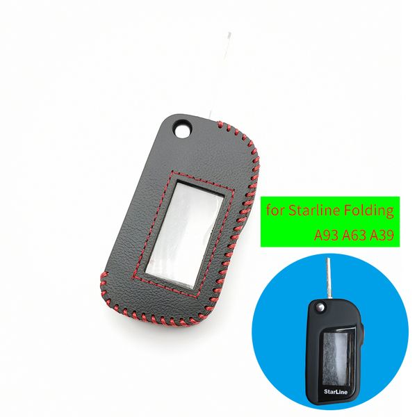 leather key case for starline folding a93 a63 a39 a93 lcd remote car alarm system security key cover
leather key case for starline folding a93 a63 a39 a93 lcd remote car alarm system security key cover