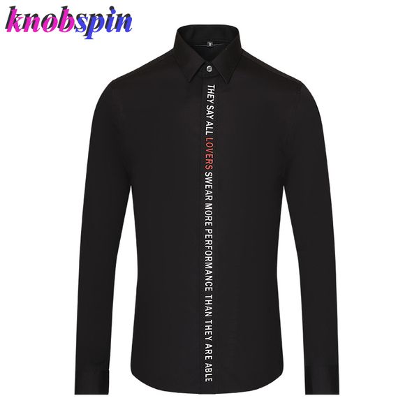 fashion letters print shirt men 2019 autumn long sleeve slim camisas masculina brand quality 100% pure cotton men's shirts -4xl, White;black
fashion letters print shirt men 2019 autumn long sleeve slim camisas masculina brand quality 100% pure cotton men's shirts -4xl, White;black