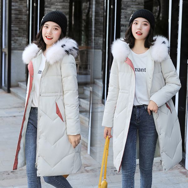 heavy seta lead cotton girls long paragraph show thin down cotton 2019 student overknee cotton-padded clothes loose coat tide, Black
heavy seta lead cotton girls long paragraph show thin down cotton 2019 student overknee cotton-padded clothes loose coat tide, Black