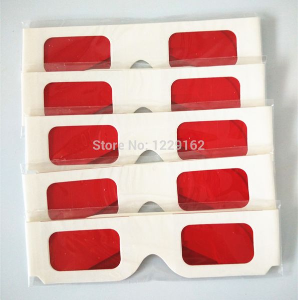 100pcs/lot re-useable white paper 3d glasses paper frame red/red lens 3d decoder glasses for promotion
100pcs/lot re-useable white paper 3d glasses paper frame red/red lens 3d decoder glasses for promotion