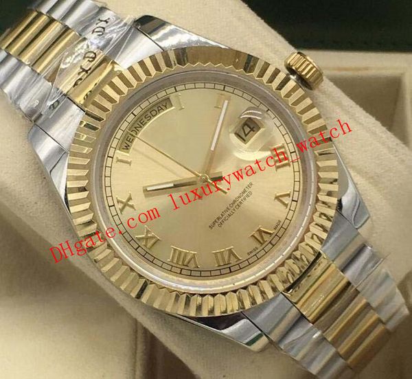 luxury watch 4 style mens ii 36mm 218238 18k yellow gold roman dial watch asia 2813 movement mechanical automatic men's watches, Slivery;brown
luxury watch 4 style mens ii 36mm 218238 18k yellow gold roman dial watch asia 2813 movement mechanical automatic men's watches, Slivery;brown