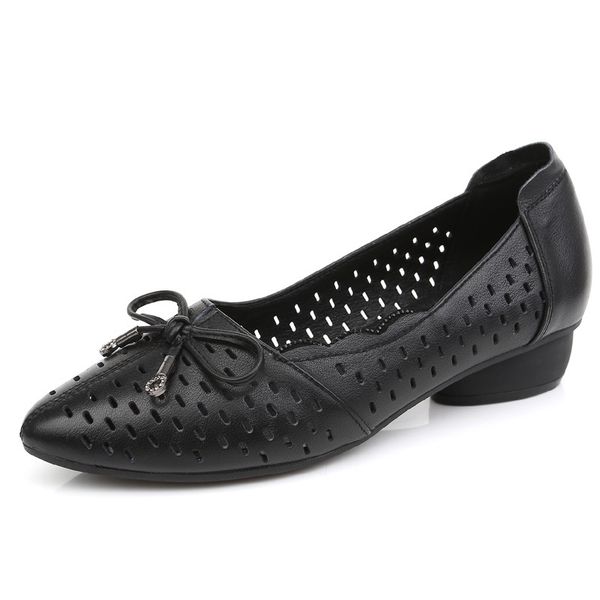 cowhide breathable shoes woman sandals comfort elegant low heel shoe 2020 new pointed bow real leather shoes fashion, Black
cowhide breathable shoes woman sandals comfort elegant low heel shoe 2020 new pointed bow real leather shoes fashion, Black
