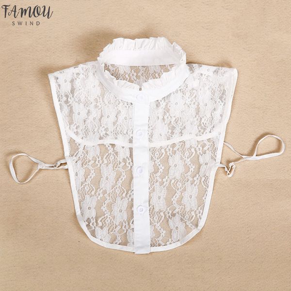 lace fake collar ladies blouse fashion autumn winter korean style doll collar vintage elegant women fake half shirt detachable, White
lace fake collar ladies blouse fashion autumn winter korean style doll collar vintage elegant women fake half shirt detachable, White