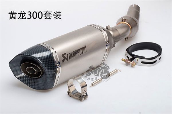 2019 yoshimura modified motorcycle exhaust pipe huanglong 300 akrapovic exhaust huanglong 600 set directly installed
2019 yoshimura modified motorcycle exhaust pipe huanglong 300 akrapovic exhaust huanglong 600 set directly installed