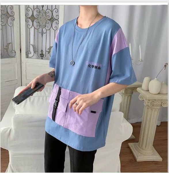 mens deisgner tshirts fashion loose big pockets panelled short sleeve casual mens clothing letter print mens tees, White;black
mens deisgner tshirts fashion loose big pockets panelled short sleeve casual mens clothing letter print mens tees, White;black