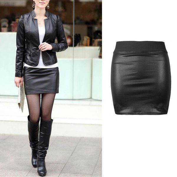 сексуальные женщины bodycon юбка искусственная кожа мини короткая юбка черный кожаный бутон мини юбка, Black
сексуальные женщины bodycon юбка искусственная кожа мини короткая юбка черный кожаный бутон мини юбка, Black