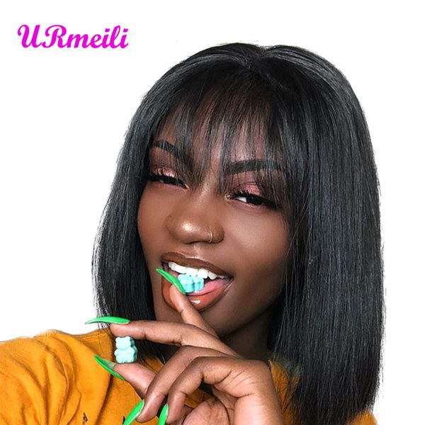 short bob human hair wigs brazilian virgin unprocessed straight lace front wigs for black women lace front human hair bob wigs 150% density, Black;brown
short bob human hair wigs brazilian virgin unprocessed straight lace front wigs for black women lace front human hair bob wigs 150% density, Black;brown