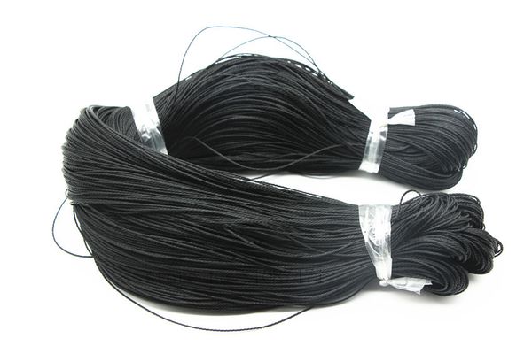 100 meters waxed polyester cord string thread 1mm home jewely bracelet rope home textile garment bags diy accessories, Black;white
100 meters waxed polyester cord string thread 1mm home jewely bracelet rope home textile garment bags diy accessories, Black;white