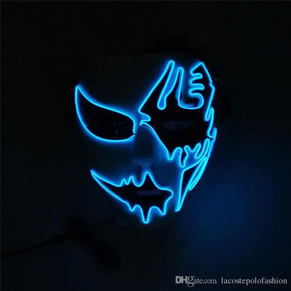 funny dress party led luminous mask and size halloween mask street dance hand painted, Silver
funny dress party led luminous mask and size halloween mask street dance hand painted, Silver