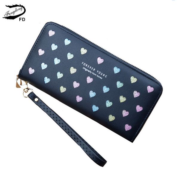 fengdong womens wallets and purses female long phone wallet birthday gifts for girls ladies coin purse id holder, Red;black
fengdong womens wallets and purses female long phone wallet birthday gifts for girls ladies coin purse id holder, Red;black