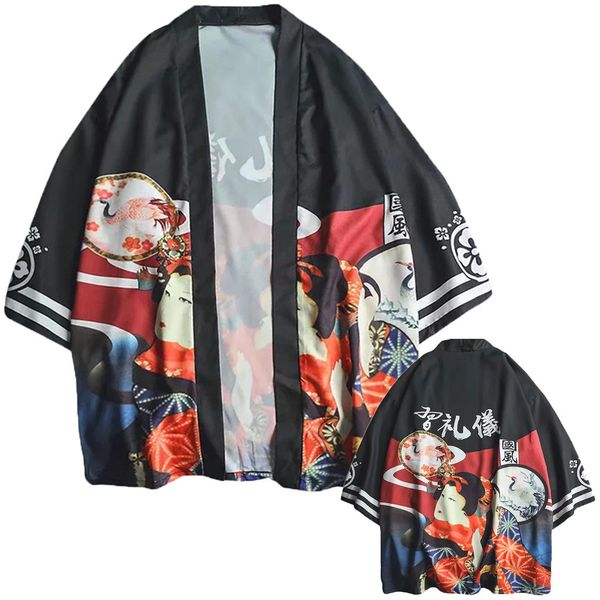 mens shirts three quarter sleeve japanese streetwear beach floral shirt open stitch beach vacation clothing summer apr12, White;black
mens shirts three quarter sleeve japanese streetwear beach floral shirt open stitch beach vacation clothing summer apr12, White;black