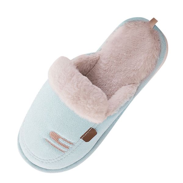 couples cute printed plush warm home cotton slippers comfortable soft cotton slippers for indoor floor winter warm, Black 
couples cute printed plush warm home cotton slippers comfortable soft cotton slippers for indoor floor winter warm, Black