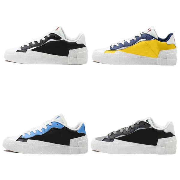 Dunk X Blazers High X Sacai University Skate board Shoes Barb Design Men Women White Leisure Fashion Outdoor Sports Trainer Sneakers
Dunk X Blazers High X Sacai University Skate board Shoes Barb Design Men Women White Leisure Fashion Outdoor Sports Trainer Sneakers