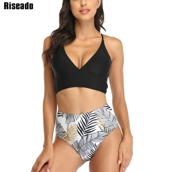 riseado push up bikinis set high waist swimwear women leaf print swimsuit brazilian biquini summer beach wear plus size xl, White;black
riseado push up bikinis set high waist swimwear women leaf print swimsuit brazilian biquini summer beach wear plus size xl, White;black