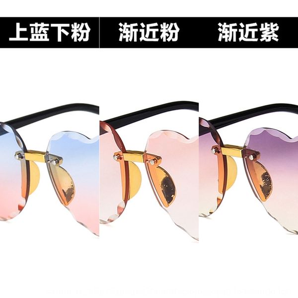 frameless trimming love sun glasses 2020 boys and girls ocean sunglasses colorful sunglasses, Blue
frameless trimming love sun glasses 2020 boys and girls ocean sunglasses colorful sunglasses, Blue