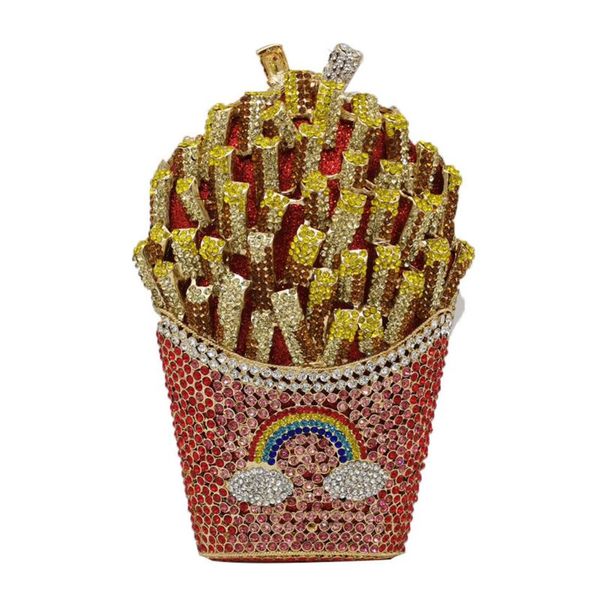 glitter french fry fries rainbow clutch evening bag wedding party bridal mini handbag shoulder bags purse for women girls l9be
glitter french fry fries rainbow clutch evening bag wedding party bridal mini handbag shoulder bags purse for women girls l9be